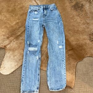 Shein ripped denim jeans